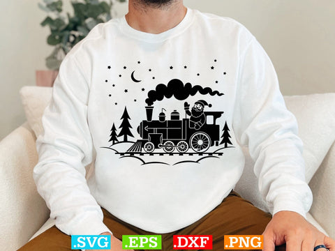 Christmas Train SVG Bundle, Christmas Railroad SVG Creativeart88 