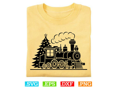 Christmas Train SVG Bundle, Christmas Railroad SVG Creativeart88 