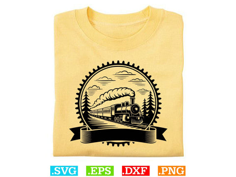 Christmas Train SVG Bundle, Christmas Railroad SVG Creativeart88 