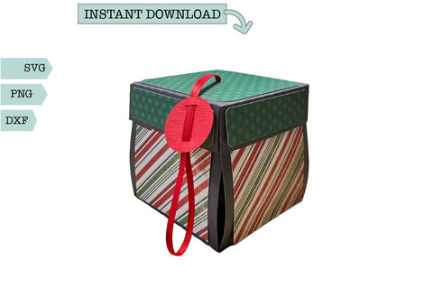 Christmas Treat Box- Exploding Treat Box SVG Sharia Morton Designs 