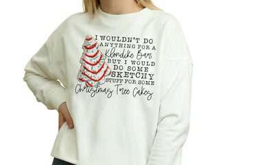 Christmas Tree Cakes PNG | Clean Holiday Design | Christmas Food Typography Sublimation Sublimation Print Perfect Design Shop 