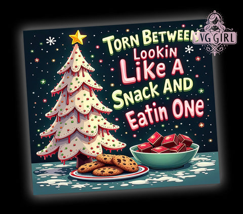 Christmas Tree Cakes Tumbler, Funny Foodie Gift, Snack Humor Design, Holiday Drinkware, Festive Sublimation PNG, Cute Christmas Decor, Whimsical Cake Design Sublimation SvggirlplusArt 