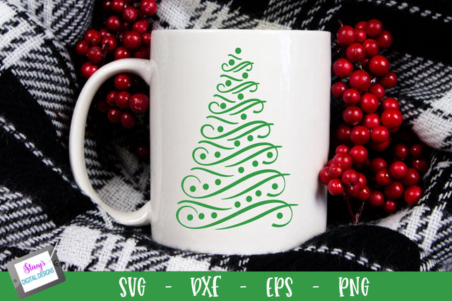 Christmas Tree Design | Christmas SVG SVG Stacy's Digital Designs 