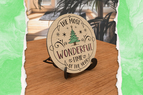 Christmas Tree Display Stand SVG laser cut files SVG Angel on Empire 