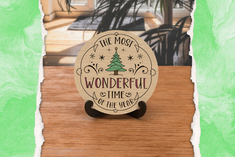 Christmas Tree Display Stand SVG laser cut files SVG Angel on Empire 