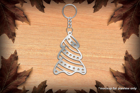 Christmas Tree Earrings 1 - SVG Cut Files SVG Slim Studio 