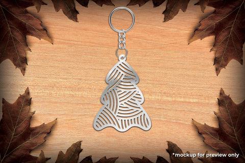Christmas Tree Earrings 1 - SVG Cut Files SVG Slim Studio 