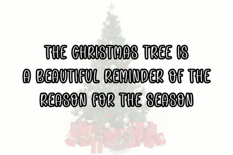 Christmas Tree Font Masyafi Studio 