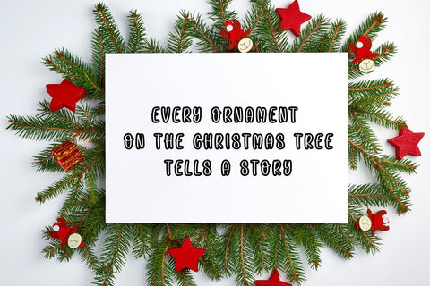 Christmas Tree Font Masyafi Studio 