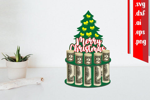 Christmas Tree Money Cake | Christmas Money Cake 3D Paper zafrans studio 