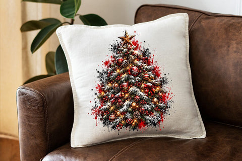 Christmas Tree PNG Sublimation Design SVG DesignDestine 