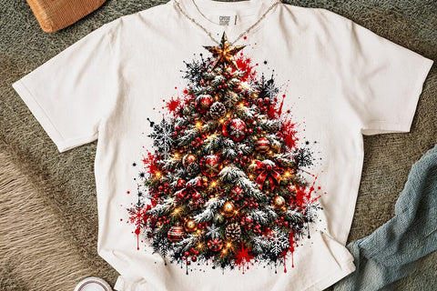 Christmas Tree PNG Sublimation Design SVG DesignDestine 
