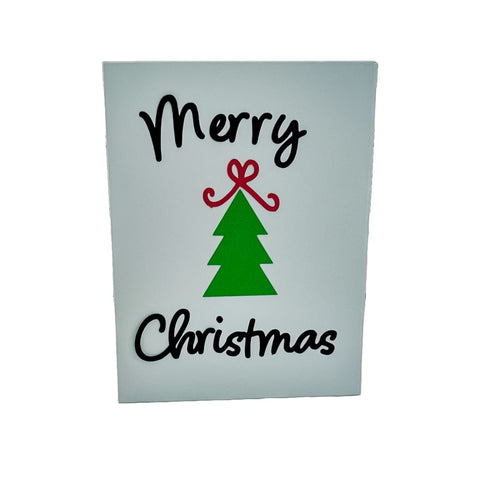 Christmas Tree Pop up Card Laser SVG File SVG Crafting With Brenna 