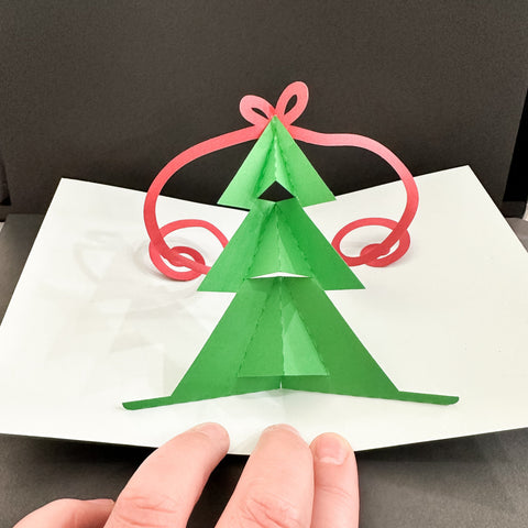 Christmas Tree Pop up Card Laser SVG File SVG Crafting With Brenna 