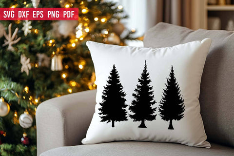 Christmas Tree Silhouette SVG | Christmas SVG File SVG Irina Ostapenko 