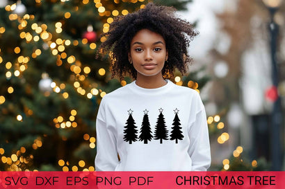 Christmas Tree Silhouette SVG | Christmas SVG File SVG Irina Ostapenko 