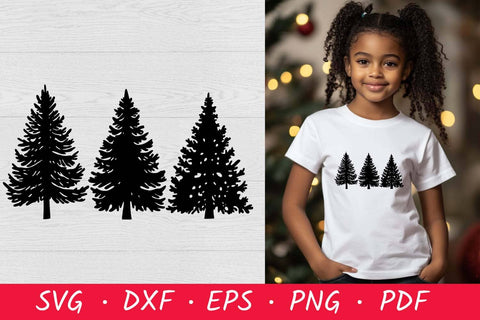 Christmas Tree Silhouette SVG | Christmas SVG File SVG Irina Ostapenko 