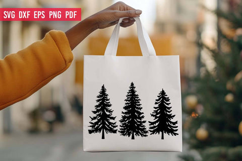 Christmas Tree Silhouette SVG | Christmas SVG File SVG Irina Ostapenko 