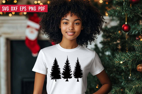 Christmas Tree Silhouette SVG | Christmas SVG File SVG Irina Ostapenko 