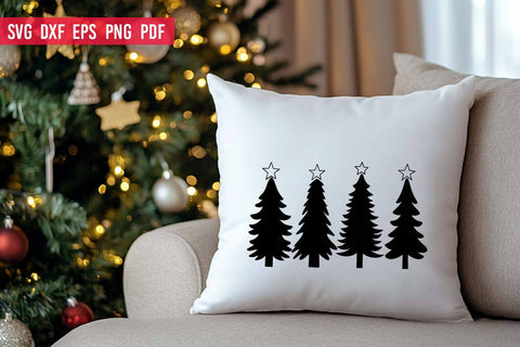 Christmas Tree Silhouette SVG | Christmas SVG File SVG Irina Ostapenko 