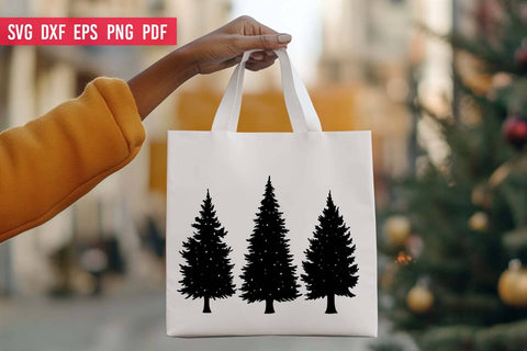 Christmas Tree Silhouette SVG | Christmas SVG File SVG Irina Ostapenko 