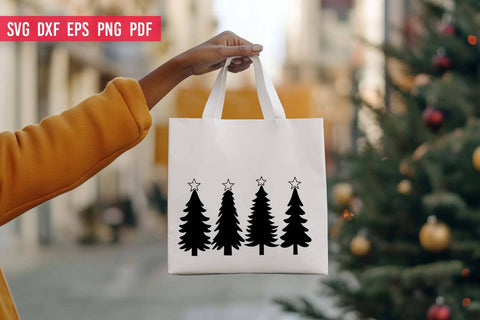 Christmas Tree Silhouette SVG | Christmas SVG File SVG Irina Ostapenko 