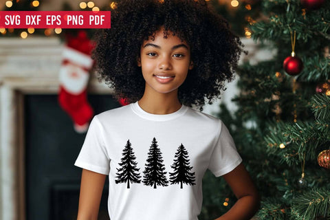 Christmas Tree Silhouette SVG | Christmas SVG File SVG Irina Ostapenko 