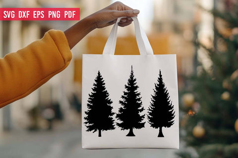 Christmas Tree Silhouette SVG | Christmas SVG File SVG Irina Ostapenko 