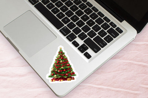 Christmas tree Sticker Bundle Sublimation Regulrcrative 