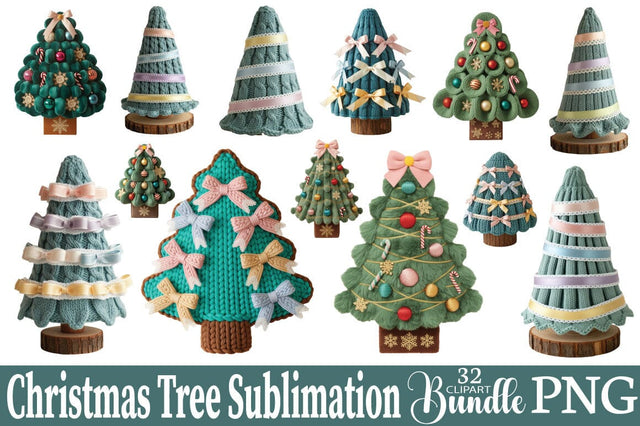 Christmas Tree Sub Clipart Png Bundle SVG Angelina750 