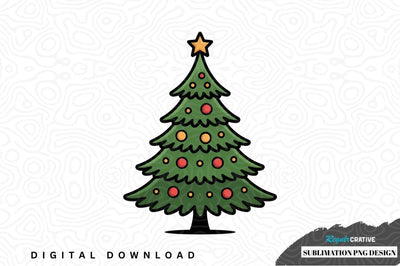 Christmas tree sublimation png design Sublimation Regulrcrative 