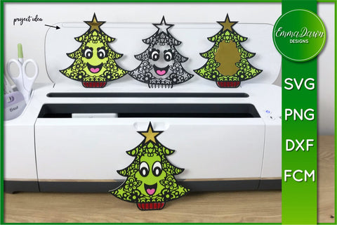 Christmas Tree SVG Bundle SVG Emma Dawn Designs 