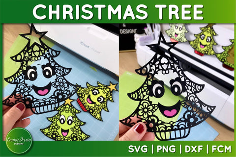 Christmas Tree SVG Bundle SVG Emma Dawn Designs 