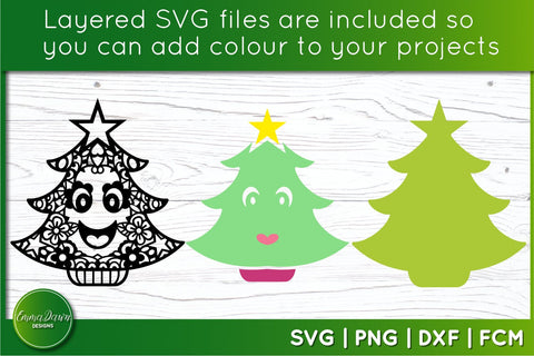 Christmas Tree SVG Bundle SVG Emma Dawn Designs 