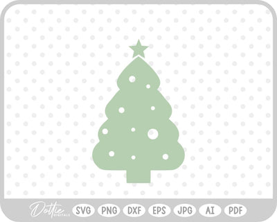 Christmas Tree SVG DottieDigitals 