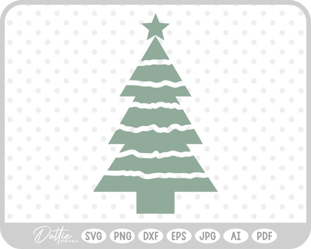 Christmas Tree SVG DottieDigitals 