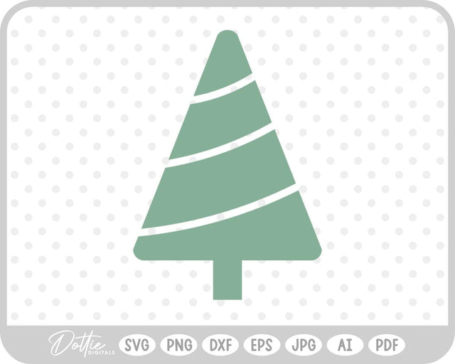 Christmas Tree SVG DottieDigitals 