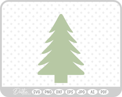 Christmas Tree SVG DottieDigitals 