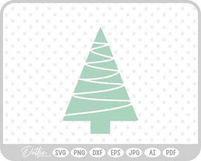 Christmas Tree SVG DottieDigitals 