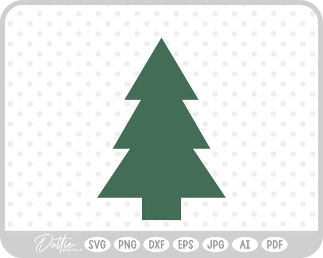 Christmas Tree SVG DottieDigitals 