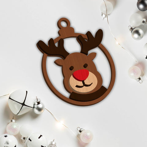 Christmas Tree Toys SET, Multilayer Home Decor SVG LaserCutano 