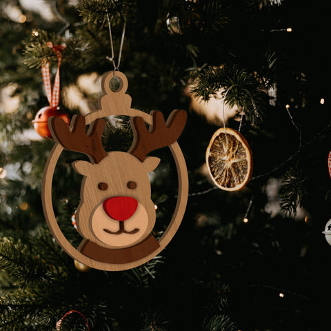 Christmas Tree Toys SET, Multilayer Home Decor SVG LaserCutano 