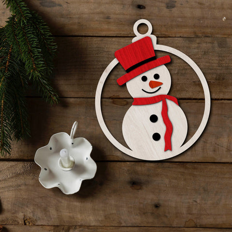 Christmas Tree Toys SET, Multilayer Home Decor SVG LaserCutano 