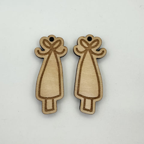 Christmas Tree Wood Earring Bundle Laser SVG File SVG Crafting With Brenna 