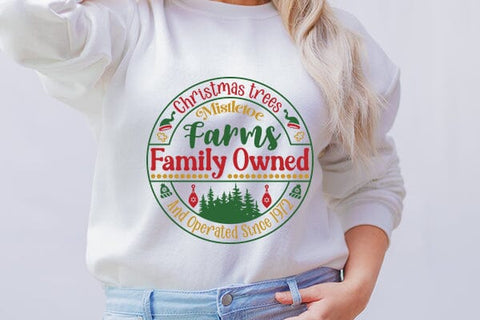 Christmas trees mistletoe farms family owned and operated since 1972 SVG Angelina750 