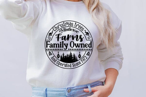 Christmas trees mistletoe farms family owned and operated since 1972 SVG Angelina750 