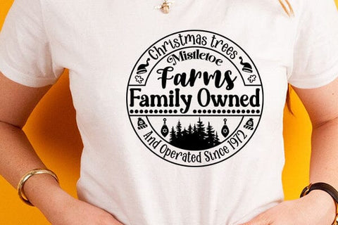 Christmas trees mistletoe farms family owned and operated since 1972 SVG Angelina750 