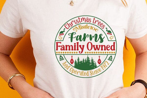 Christmas trees mistletoe farms family owned and operated since 1972 SVG Angelina750 