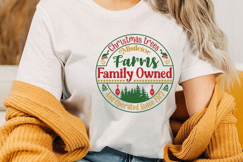 Christmas trees mistletoe farms family owned and operated since 1972 SVG Angelina750 