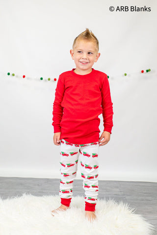 CHRISTMAS: Truck Collection Pajamas ARB Blanks 